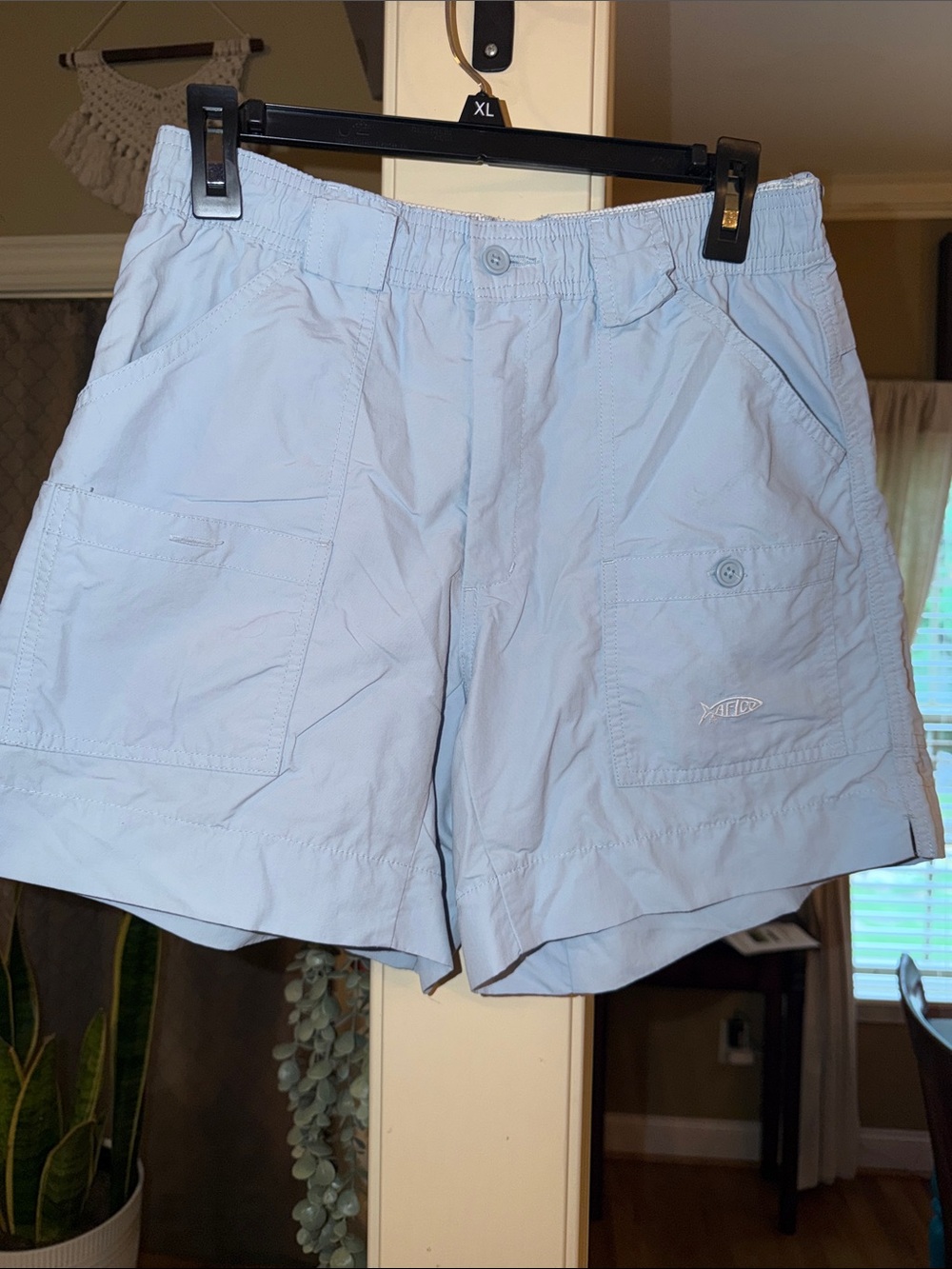 AFTCO Light Blue Men's Cargo Shorts